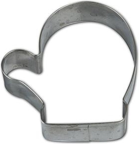 Küpsisevorm – kinnas, 7–8 cm, hõbedane