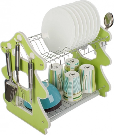 Cutlery holder and practical hooks
