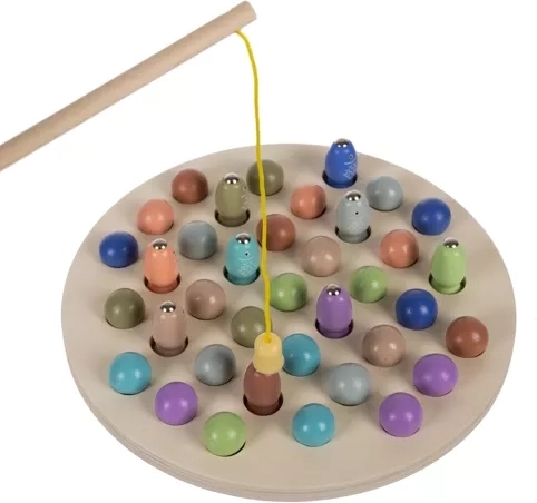 Magnetic fishing for skill development