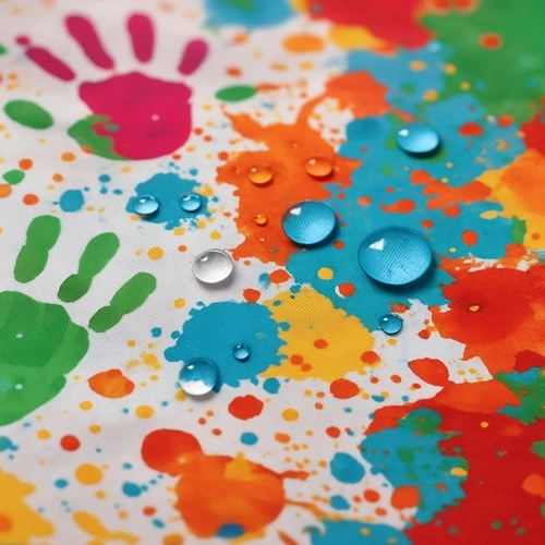 Waterproof material that protects clothing