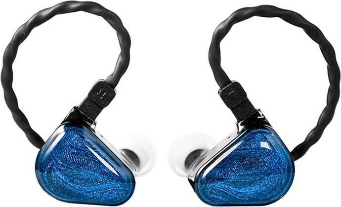 Two dynamic drivers for a full and balanced sound