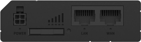 LAN and WAN port for a wired network