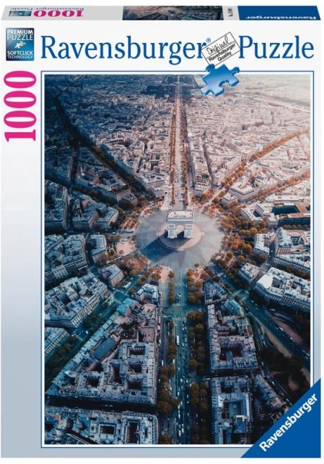 Ravensburger pusle Vaade Pariisile 1000 tükki