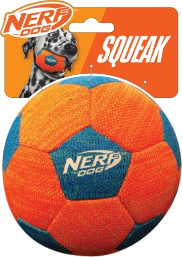 Nerf Dog vilisev jalgpallikoeramänguasi 12,7 cm