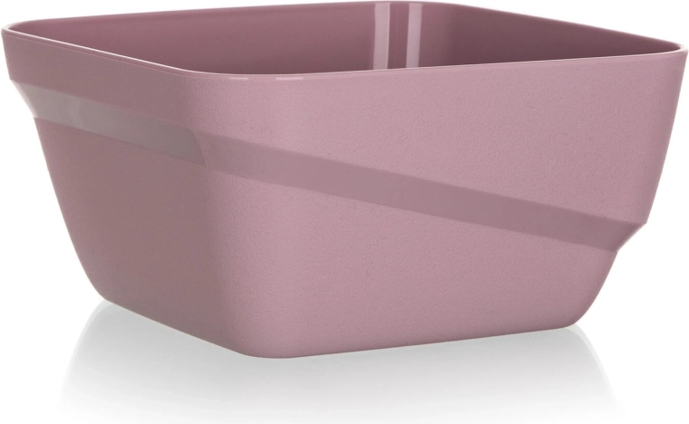 Plastkauss Culinaria 0,6 l, roosa, 11,5 × 11,5 cm