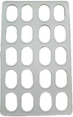 Šabloon minilaskonkade jaoks 30 × 18 cm, 20 avaga
