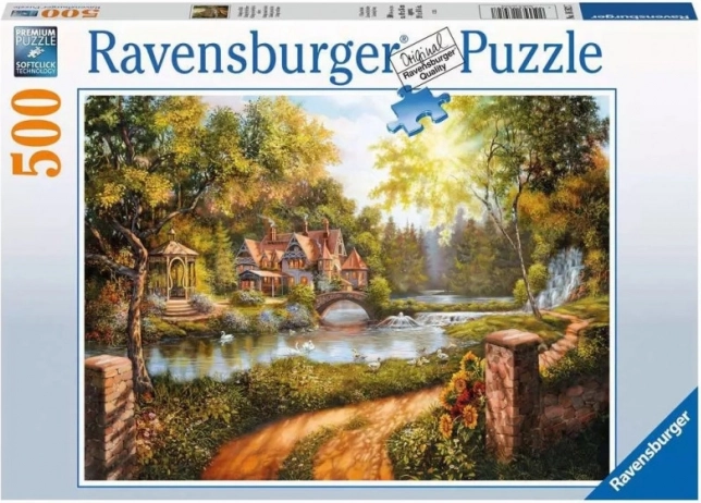 Ravensburgeri pusle Jõekaldal asuv suvilake 500 tükki