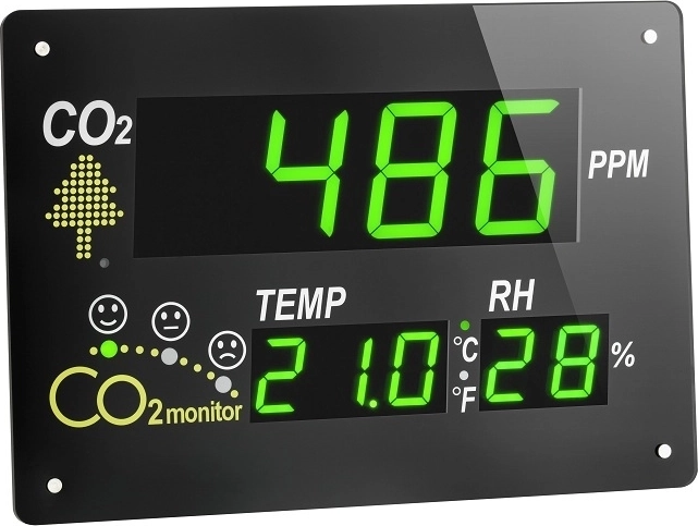 Õhukvaliteedi indikaator TFA AirCO2ntrol CO2, temperatuuri ja niiskuse mõõtmisega