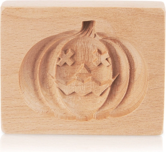 Puidust küpsisetempel Halloween-kõrvits 10 × 8 cm