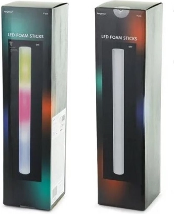 Helendav vahust LED-kepp PSR1 48 cm (9 tk)