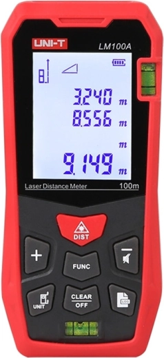 Laser-kaugusmõõtja Uni-T LM100A 100 m