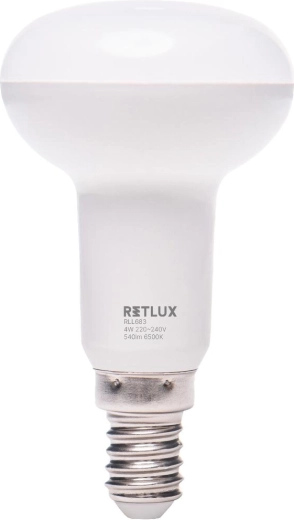 LED-reflektorpirn Retlux R50 E14 3 W päevavalgusvalge