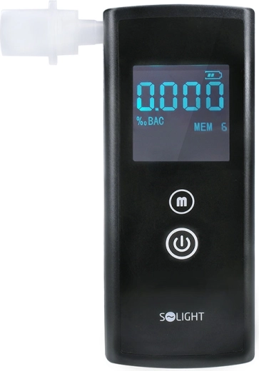 Solight alcohol tester 0.00–3.00 ‰ BAC
