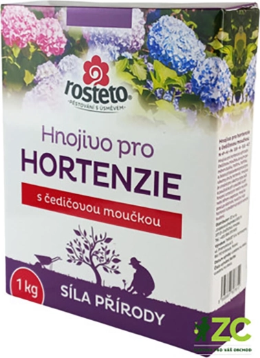 Rosteto hortensiate väetis diatomiidijahuga 1 kg