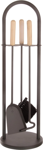 Fireplace Tools with Stand, 68.6 cm