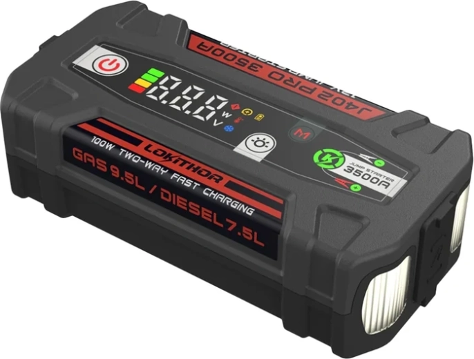 Lokithor J402 Pro käivitusabi 3500 A (88,8 Wh)