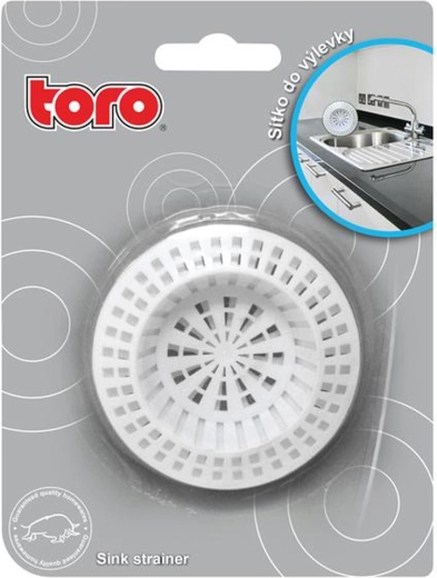 Plastist valamu äravoolusõel TORO, komplekt 2 tk, läbimõõt 7 cm