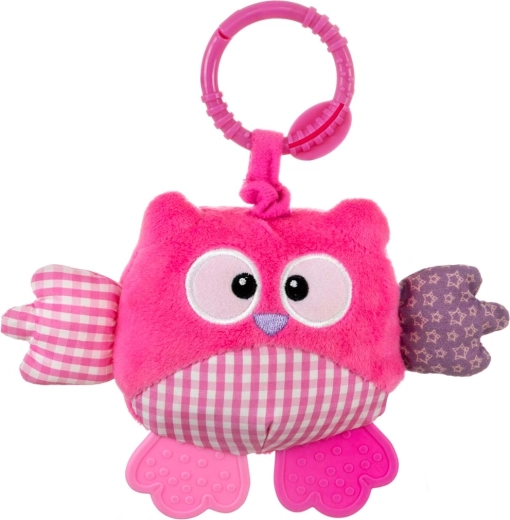 Palus rippuv öökull Cutie Owl, roosa
