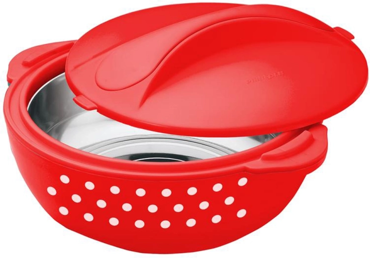 Thermal Pot 5 l red with white polka dots