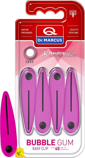Dr. Marcus Easy Clip autoõhuvärskendaja Bubble Gum