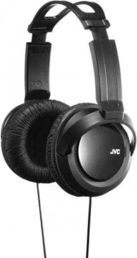 Täissuuruses JVC kõrvaklapid ekstra bassiga, 40 mm, must