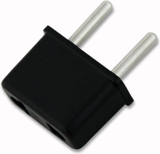 USA–EU pistikupesa adapter – 1 tk