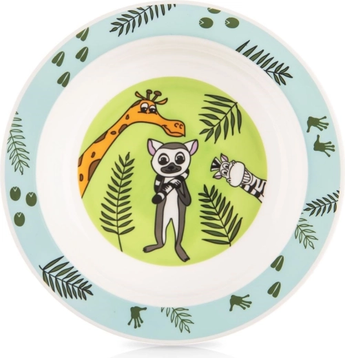 Children's deep plate Safari 16 cm, 350 ml