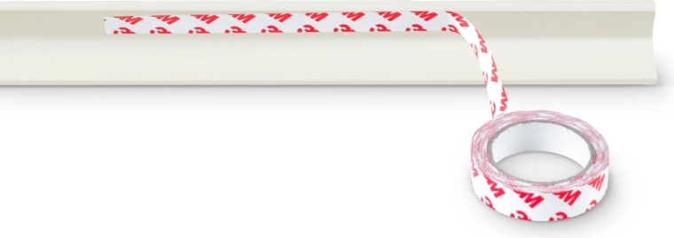 Strong double-sided tape for secure mounting
