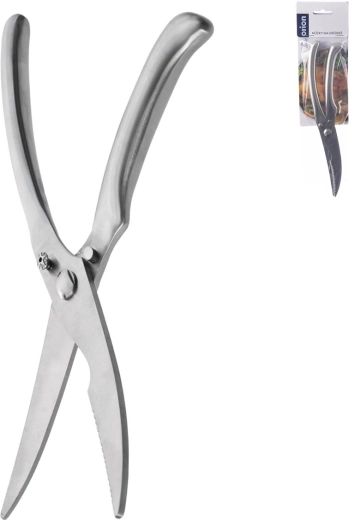 Roostevabast terasest linnukäärid, 25 cm