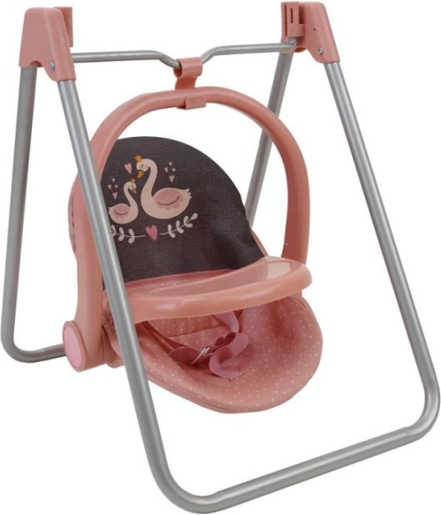 3-in-1 Doll Set Swan – High Chair, Rocker and Car Seat