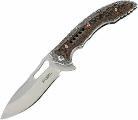 CRKT Fossil Compact Brown taskunuga, tera 8,7 cm