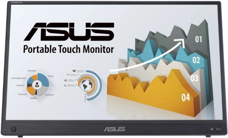 Kaasaskantav puutetundlik monitor ASUS ZenScreen 15,6" MB16AHT