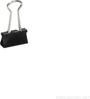 Set of 4 office clips for easy document fastening