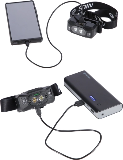 USB-laadimine ja akupanga funktsioon