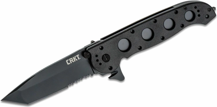 CRKT M16-14ZLEK taktikaline kokkupandav nuga Tanto Blackout, 9,5 cm, Zytel