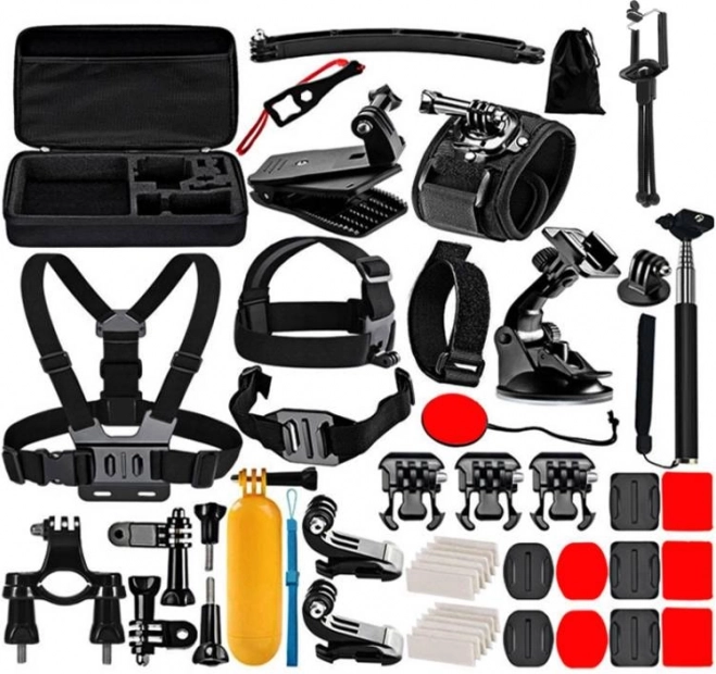 50-in-1 Accessory Set for Action Cameras Puluz