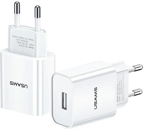 USAMS T18 võrgulaadija 1xUSB 2,1A