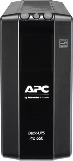 Varutoiteallikas APC Back-UPS Pro 650VA koos AVR-i ja LCD-ga, 6x IEC C13