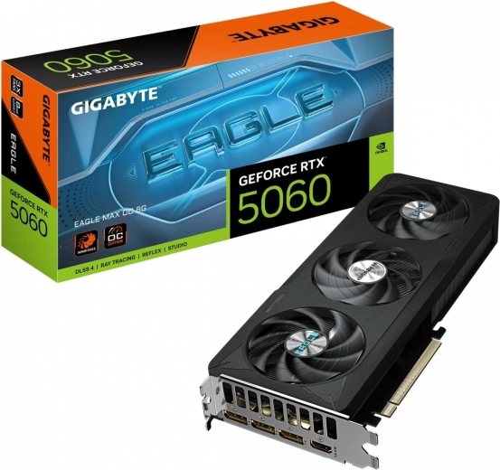 Gigabyte GeForce RTX 5060 EAGLE MAX OC 8G graafikakaart 8 GB