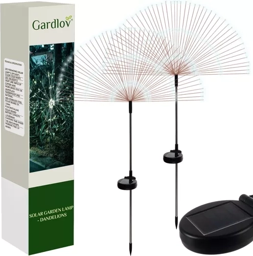 Solar garden dandelion-shaped lights Gardlov (2 pcs)