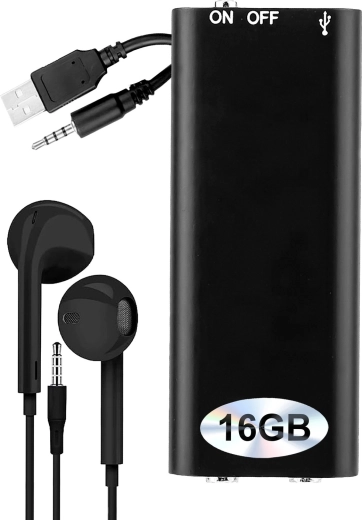 16 GB mälu kuni umbes 400 tunni salvestuseks