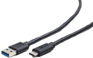 USB 3.0 kaabel USB‑C (A isane → USB‑C isane), 0,5 m, must