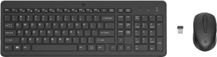 HP 330 juhtmevaba klaviatuuri ja hiire komplekt, must