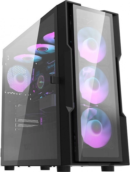 Darkflash RGB-valgustusega arvutikorpus
