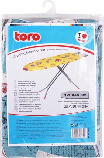 Toro triikimislaua kate 45 × 120 cm, puuvill