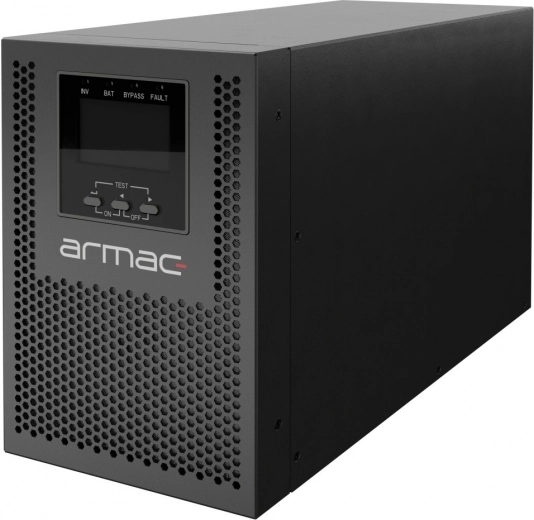 Varutoiteallikas UPS Armac Office On‑Line PF1 1000 VA LCD‑ga, 4× IEC C13, metallkorpus, dust‑free