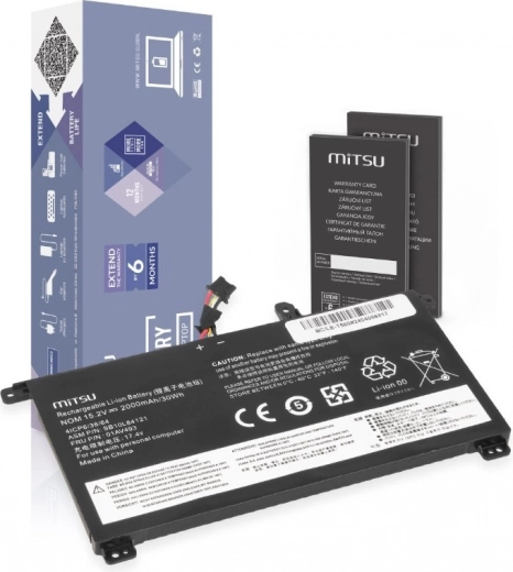 Battery for Lenovo ThinkPad T570 and T580 2000mAh