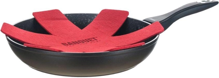 LUMIA alumiiniumist pann 20 cm mittenakkuva katte ja temperatuuriindikaatoriga
