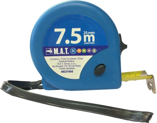 Rullmõõdulint 7,5 m × 25 mm ASSISTENT