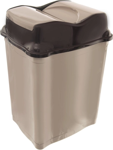 Whirlpooli prügikast 16 l, kohvipruun